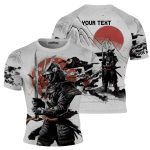 Legendary Samurai Warrior BJJ Custom Brazilian Jiu Jitsu Rash Guard