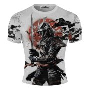 Legendary Samurai Warrior BJJ Custom Brazilian Jiu Jitsu Rash Guard - Image 3