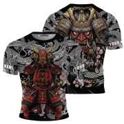 Samurai Spirit Dragon Sakura BJJ Custom Brazilian Jiu Jitsu Rash Guard