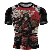 Samurai Warrior Katana BJJ Custom Brazilian Jiu Jitsu Rash Guard - Image 3