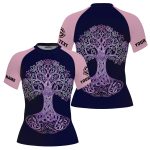 Yggdrasils Guardians Custom BJJ MMA Rash Guard for Women