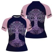 Yggdrasils Guardians Custom BJJ MMA Rash Guard for Women