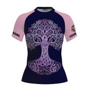 Yggdrasils Guardians Custom BJJ MMA Rash Guard for Women - Image 3
