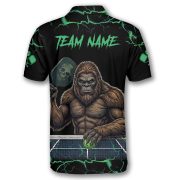 Bigfoot Green Lightnings Sasquatch Custom Pickleball Shirt - Image 4