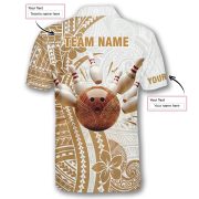 Polynesia Tattoo Ocean Soul Bowling Strike Custom Bowling Shirt - Image 5