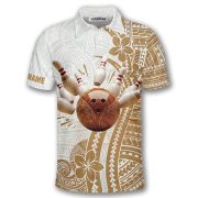 Polynesia Tattoo Ocean Soul Bowling Strike Custom Bowling Shirt - Image 3